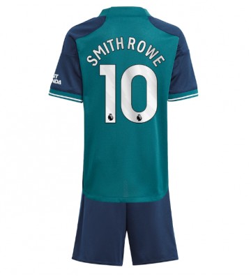 Arsenal Emile Smith Rowe #10 Kolmas Pelipaita Lasten 2023-24 Lyhyet Hihat (+ Lyhyet housut)